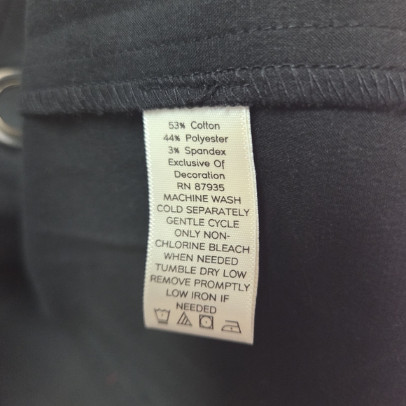 Susan Graver Black Blazer with Eyelet Details - Picture 5 of 5